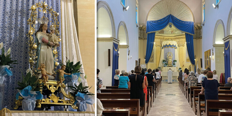 Festa di Maria Santissima della Neve a Strudà
