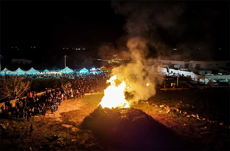 Festa de lu focu Zollino